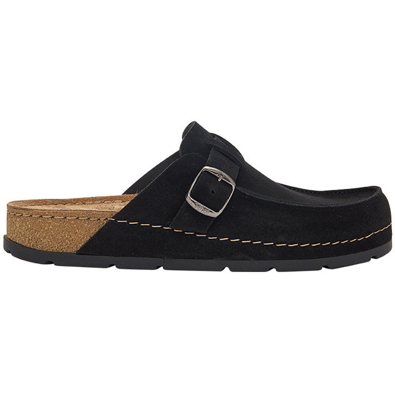 BORA MOCCASIN (F) Suede Black