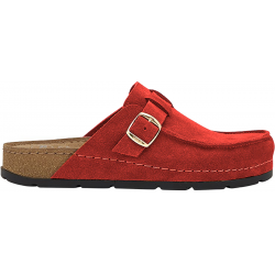 BORA MOCCASIN (F) Suede Rust