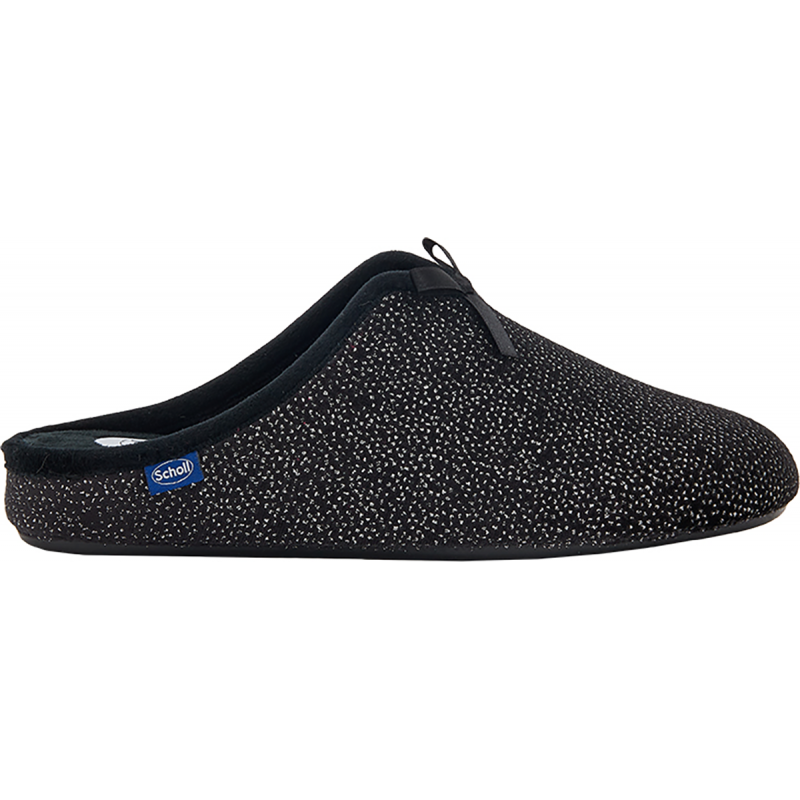 RACHELE (F) Glittered Microfiber Black