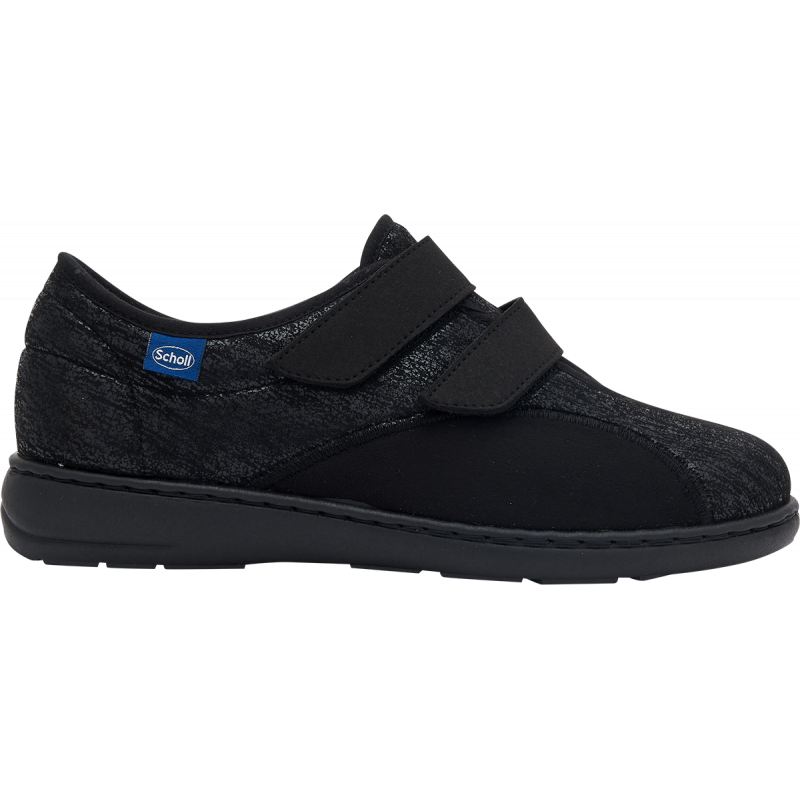 CLOTY 2 STRAPS (F) Printed Elasticated + Elastic. Black