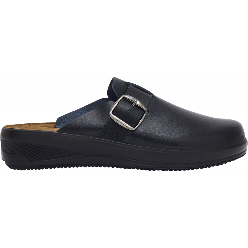 NILDE BUCKLE (F) Leather Black