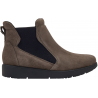 GILLY ANKLE BOOT (F) Suede Dark Taupe