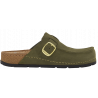 BORA MOCCASIN (F) Suede Dark Green