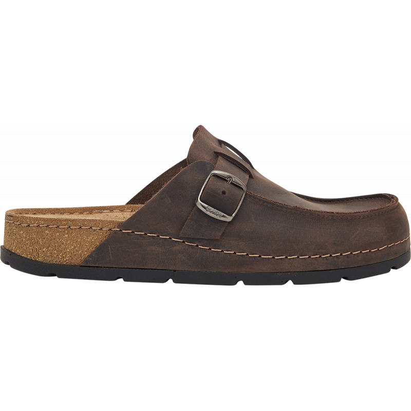 BORA MOCCASSIN MAN (H) Oiled Leather Dark Brown