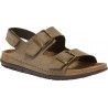 PACK 9 ABERDEEN MAN SANDAL (H) LEATHER - NUBUCK KHAKI