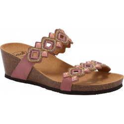 TULUM 2 STRAPS (F) SYNTHETIC - MICROFIBER ANTIQUE PINK
 Pointure-36