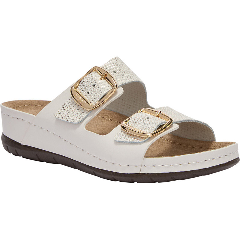 PACK 4 ABERDEEN (F) LEATHER - PRINTED OFF WHITE