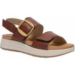 SCILLA SANDAL (F) SYNTHETIC BROWN
 Pointure-37