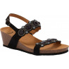 PACK 4 ZANZIBAR SANDAL (F) SYNTHETIC - MICROFIBER BLACK
