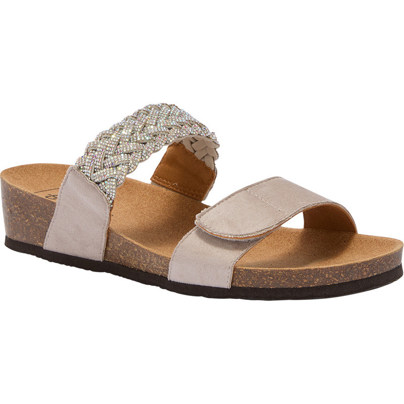 PACK 6 OSTUNI 2 STRAPS (F) SYNTHETIC - MICROFIBER LIGHT GREY