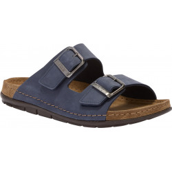 ABERDEEN MAN (H) LEATHER - NUBUCK NAVY BLUE
 Pointure-40